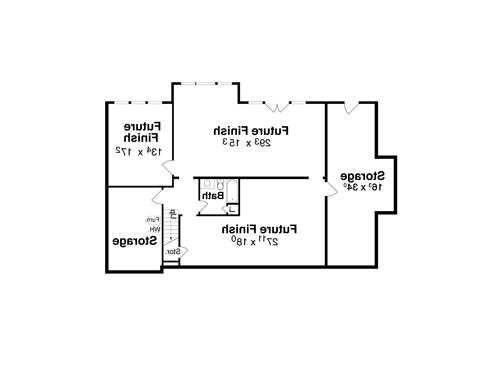 Lower Level image of BRECKENRIDGE House Plan